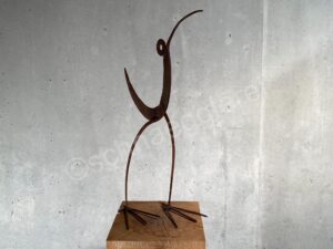 schnaegglerei kunstobjekt gartenobjekt gartendeko schrottkunst upcycling geschenk 68 roadrunner