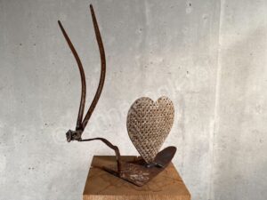 schnaegglerei kunstobjekt gartenobjekt gartendeko schrottkunst upcycling geschenk 72 schnecke susi